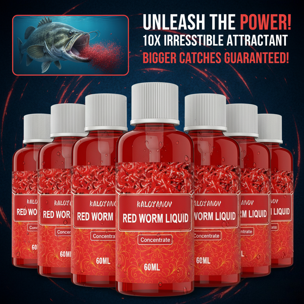 Aglaonema Red - High Concentrate Red Worm Liquid Attractant