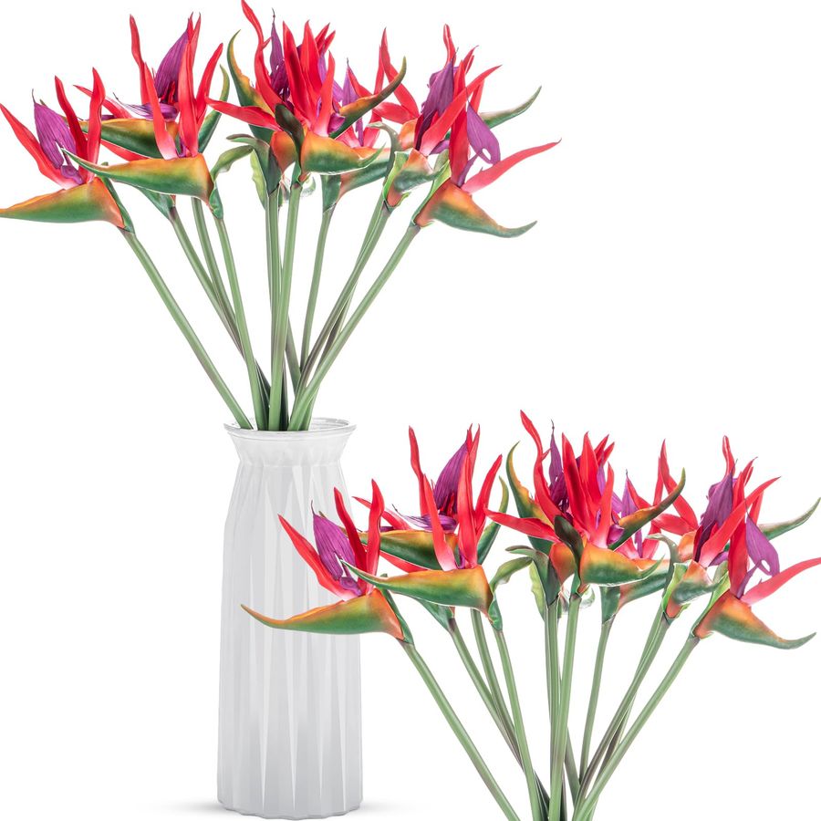 12 Pcs Bird of Paradise Artifi - Bird Paradise Strelitzia บทวิจารณ์และราคา