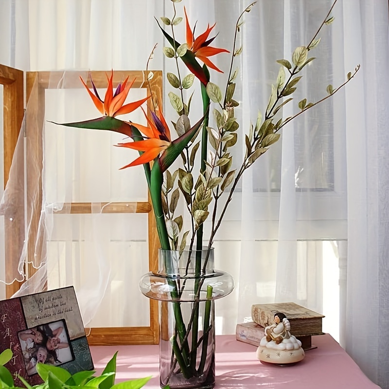 3Pcs Artificial Heaven Bird Fl - Bird Paradise Strelitzia บทวิจารณ์และราคา