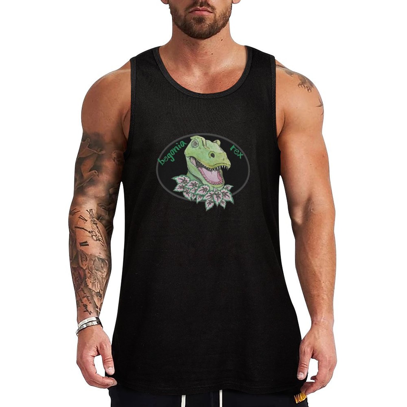 T rex begonia Tank Top Street  - Begonia Rex บทวิจารณ์และราคา