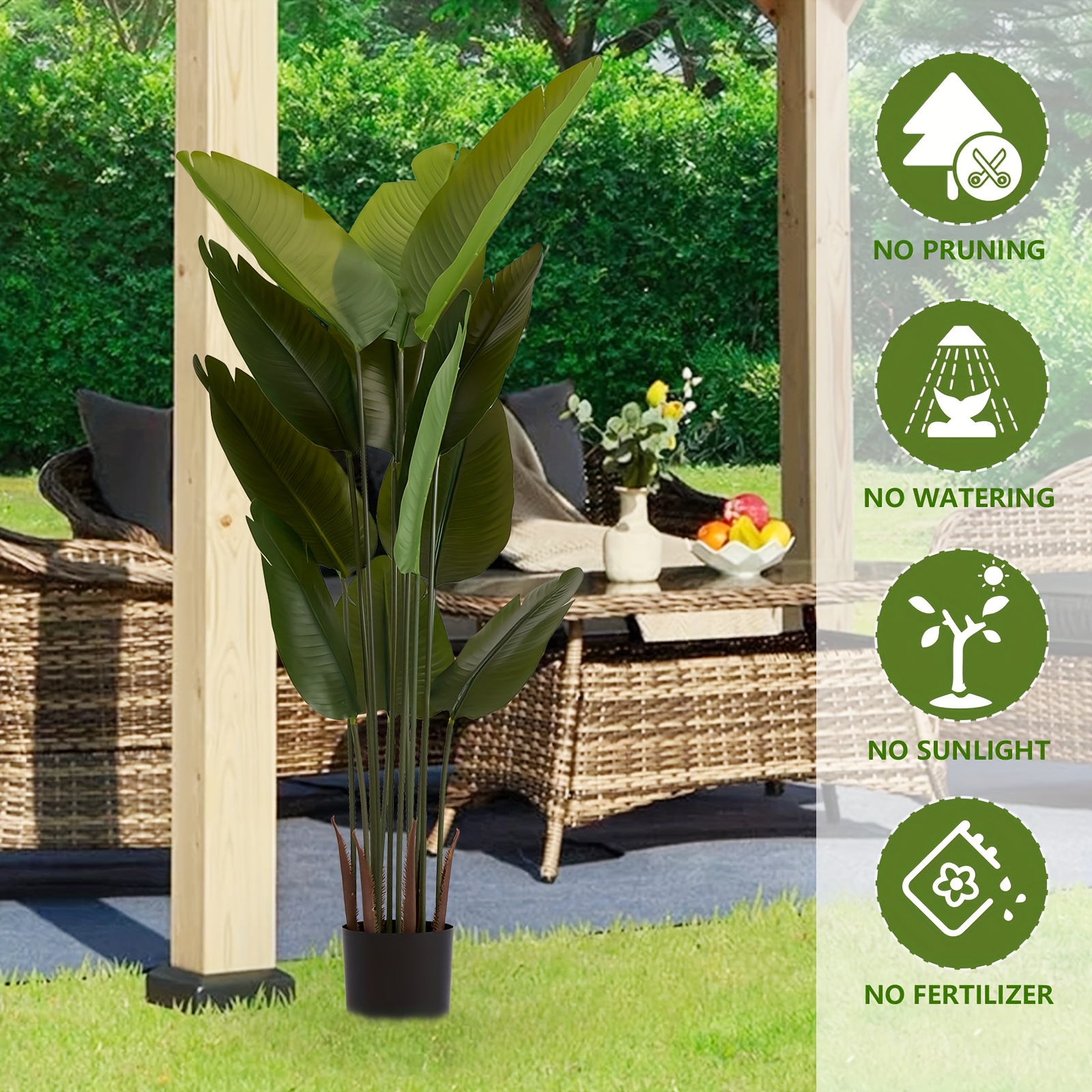 Artificial Bird Of Paradise Pl - Bird Paradise Strelitzia บทวิจารณ์และราคา