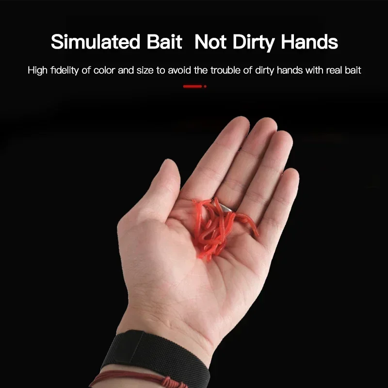 Lifelike Red Worm Soft Lure Ea - Aglaonema Red บทวิจารณ์และราคา