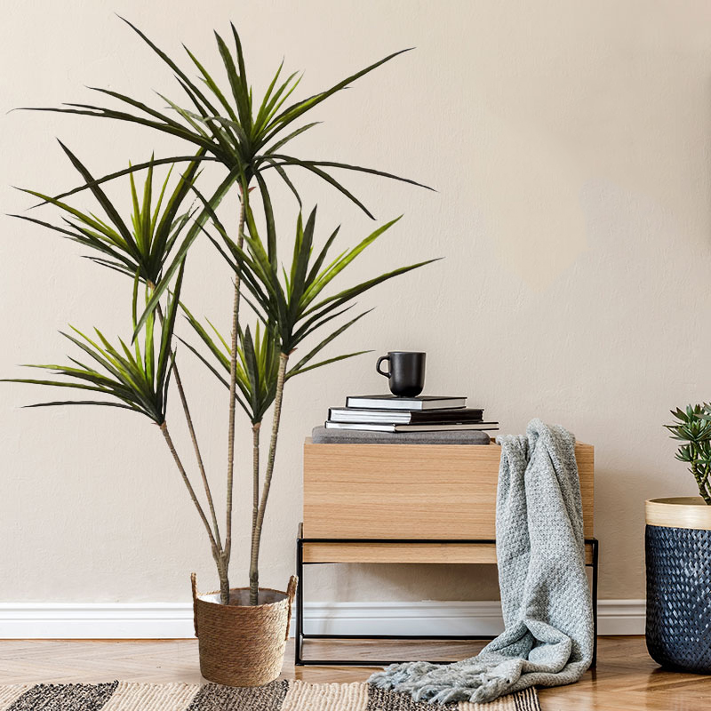 90-120cm Large Artificial Drac - Dracaena Marginata บทวิจารณ์และราคา
