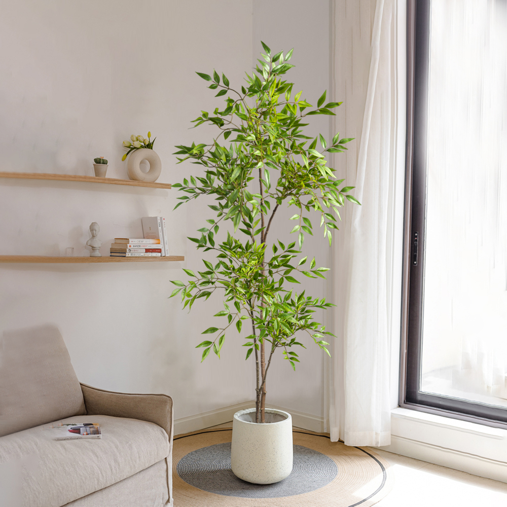 75-140cm Largen Fake Nandina T - Dracaena Marginata บทวิจารณ์และราคา