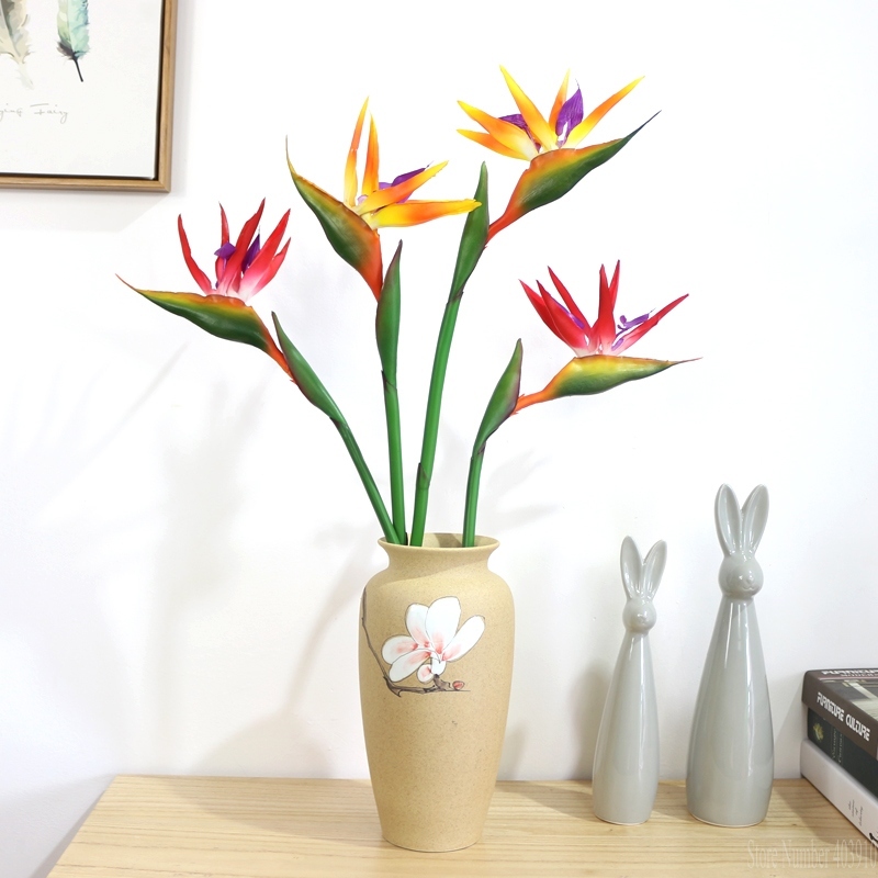 90CM silicone paradise bird st - Bird Paradise Strelitzia บทวิจารณ์และราคา
