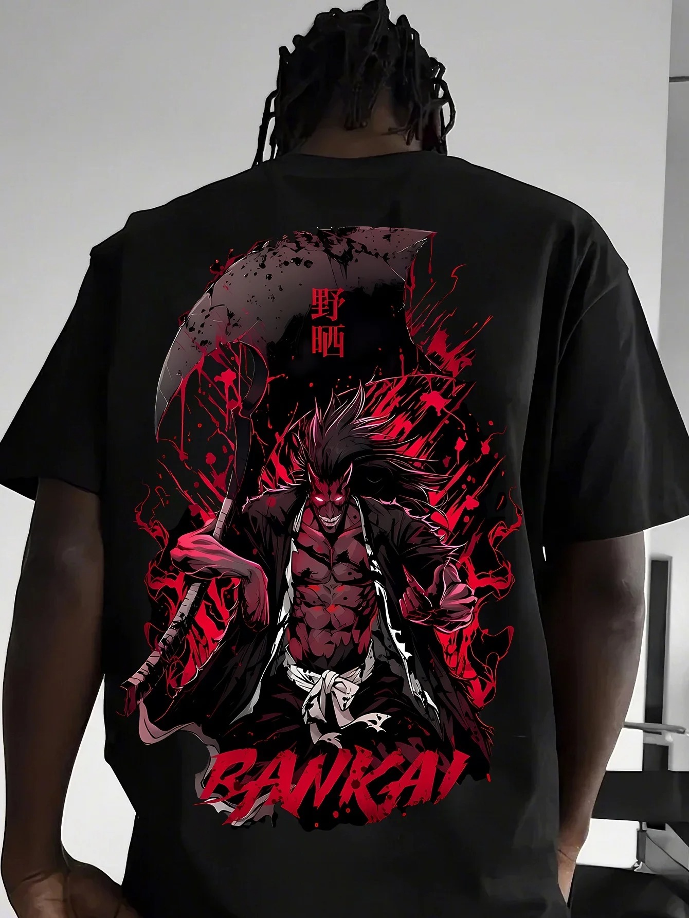 2026 BLEACH Kenpachi T-shirt A - Aglaonema Red บทวิจารณ์และราคา