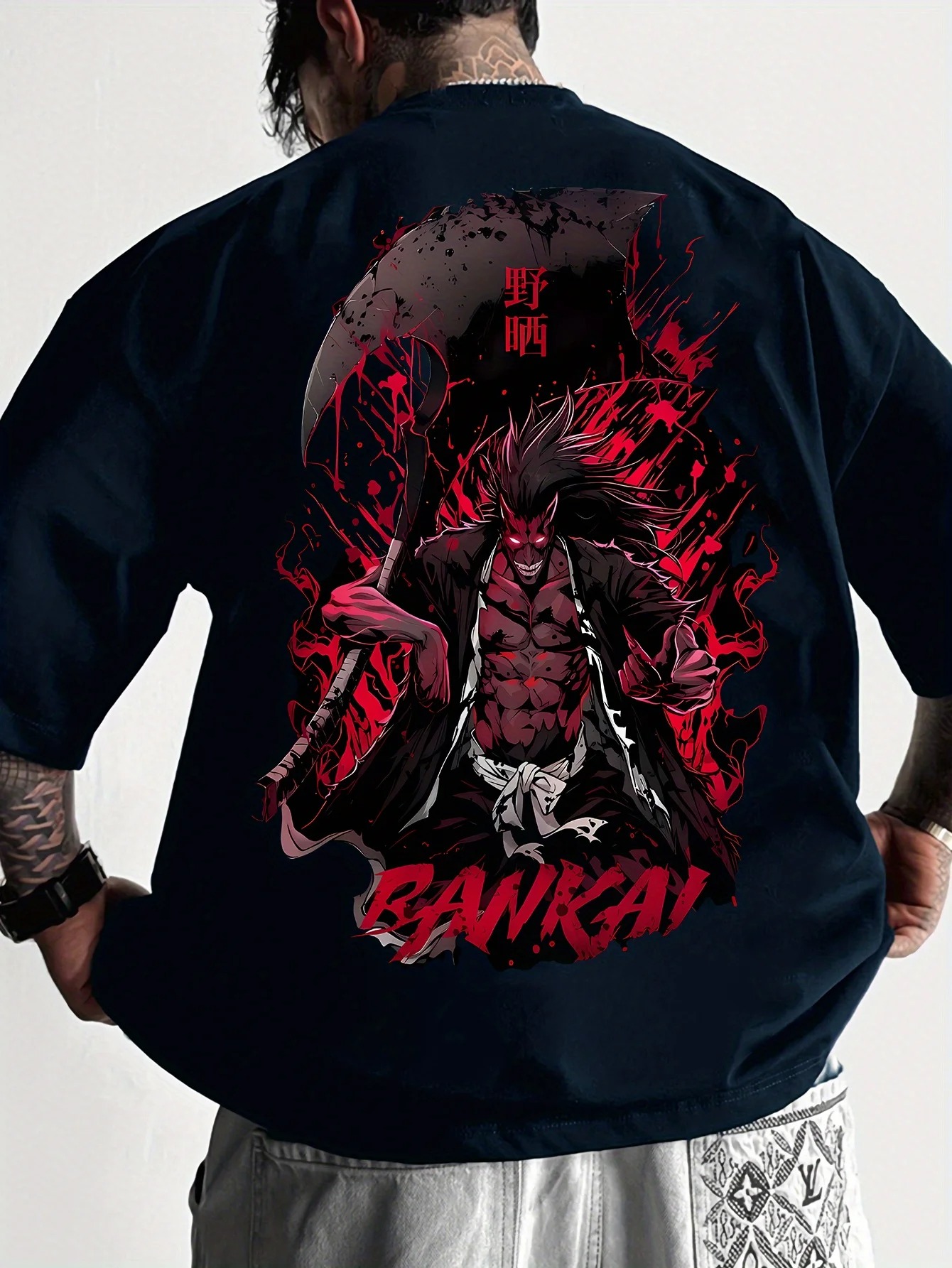 2026 BLEACH Kenpachi T-shirt A - Aglaonema Red บทวิจารณ์และราคา