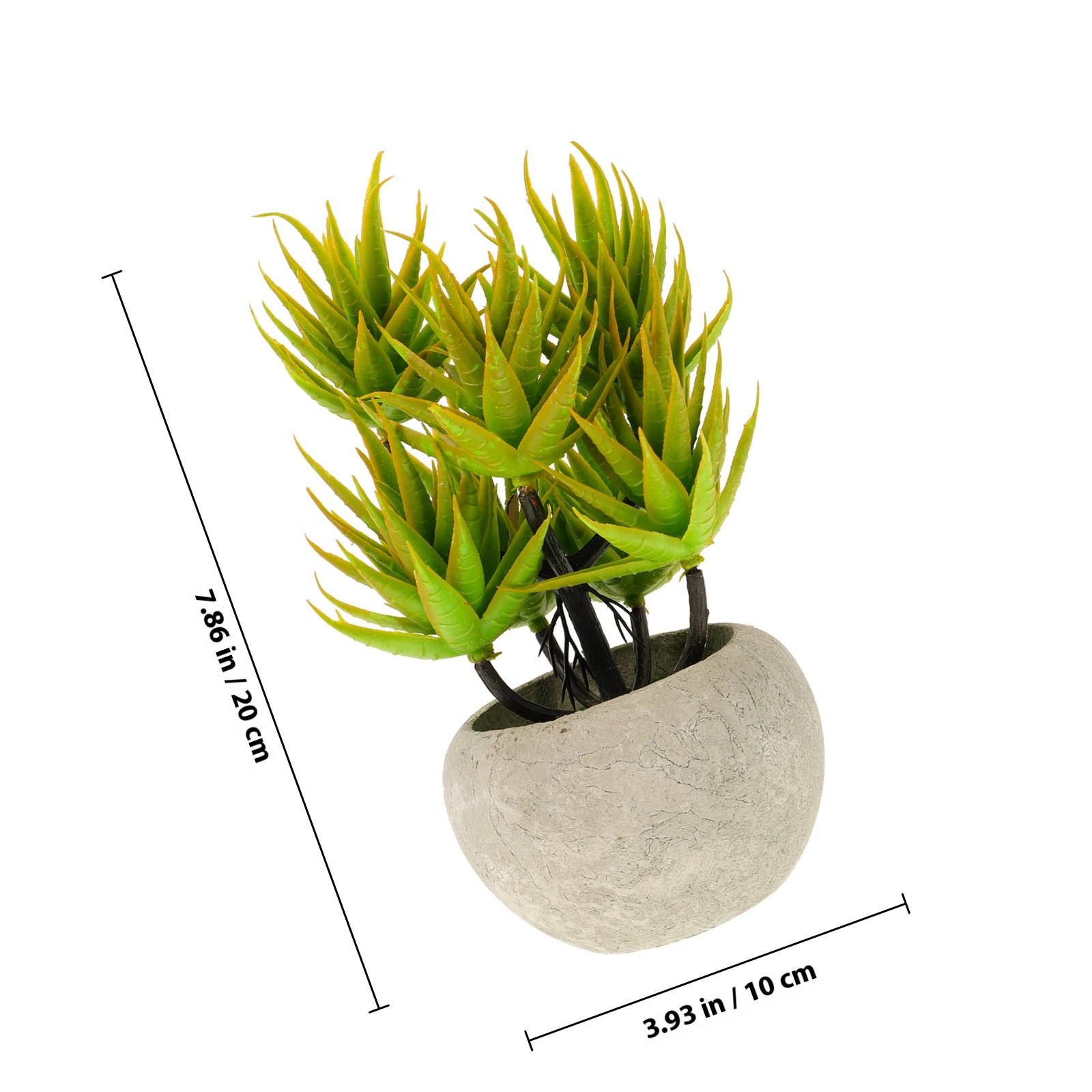 1 Piece Artificial Aloe Vera B - Aloe Vera Pot บทวิจารณ์และราคา