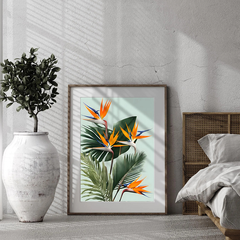 Bird of Paradise Wall arts, St - Bird Paradise Strelitzia บทวิจารณ์และราคา