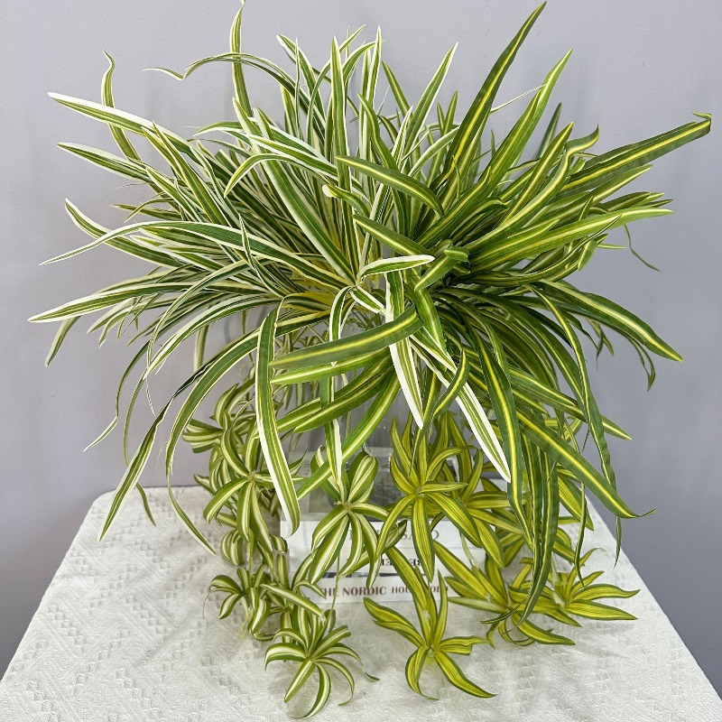 Artificial Spider Plant Chloro - Spider Plant Hanging บทวิจารณ์และราคา