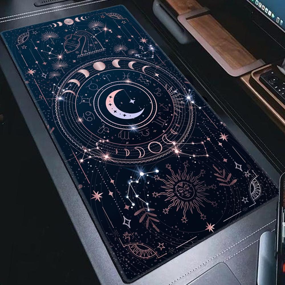 Night view Moon Star Mouse Pad - Tradescantia Purple บทวิจารณ์และราคา