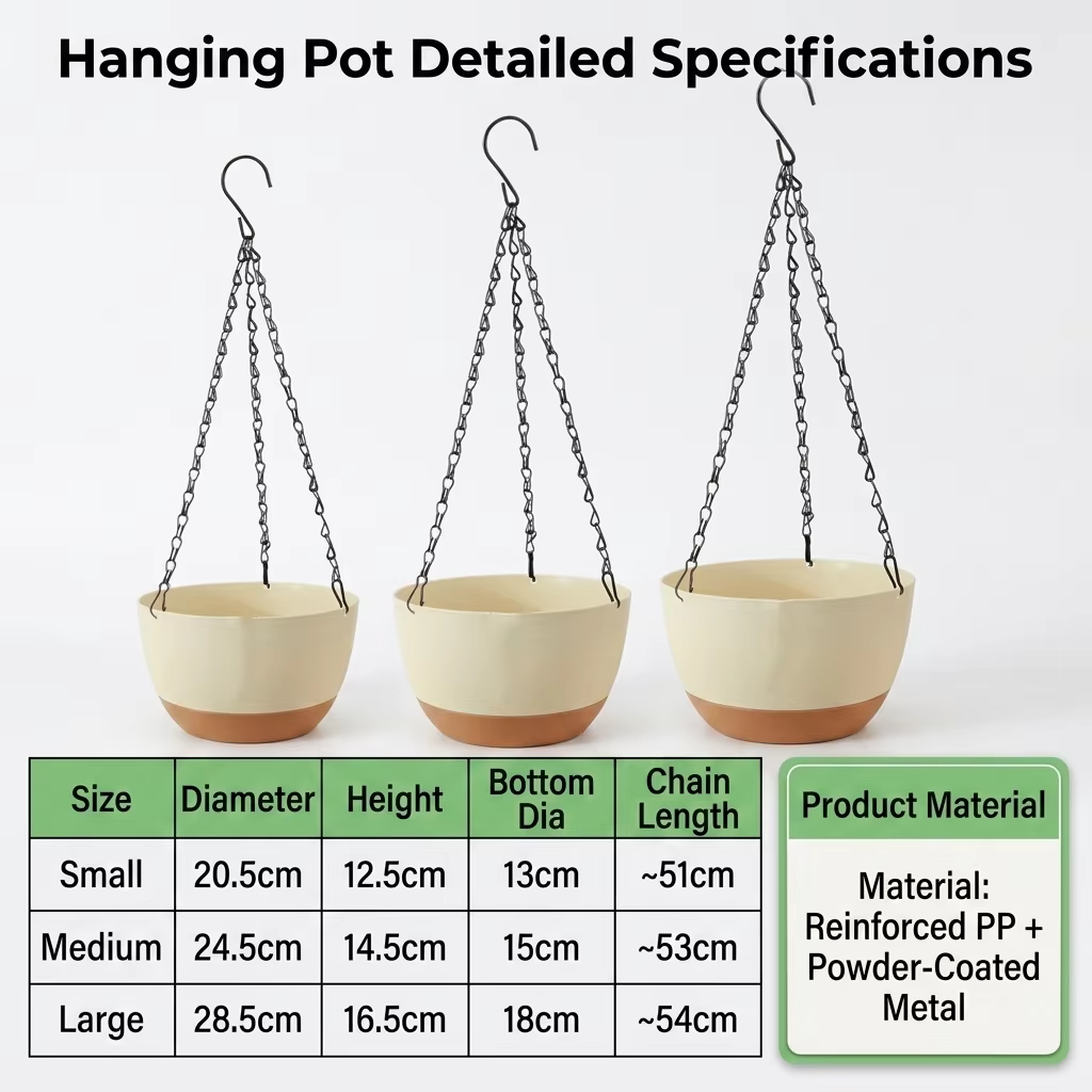 Modern Everyday Dual-Color Han - Spider Plant Hanging บทวิจารณ์และราคา