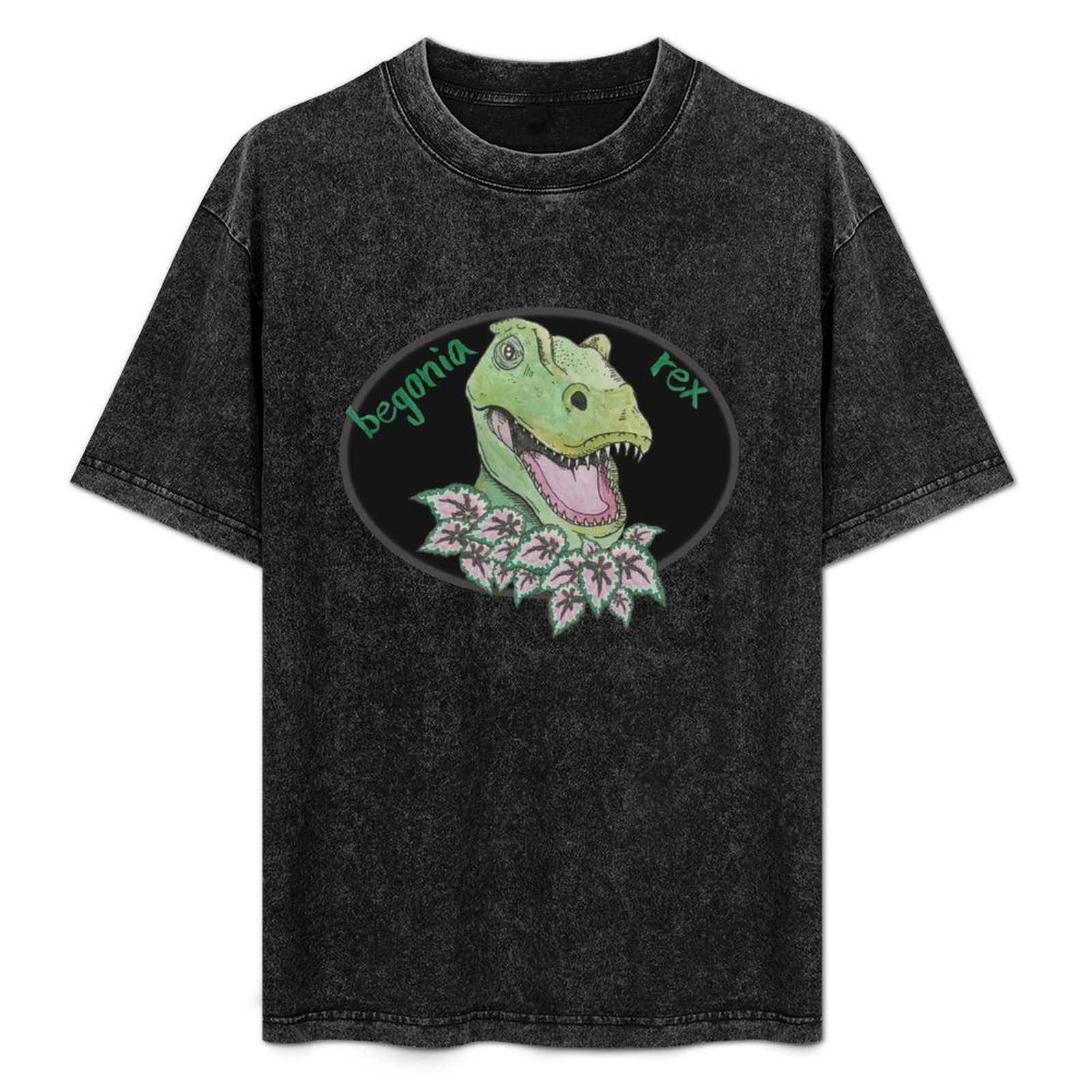 T rex begonia T-Shirt Big and  - Begonia Rex บทวิจารณ์และราคา