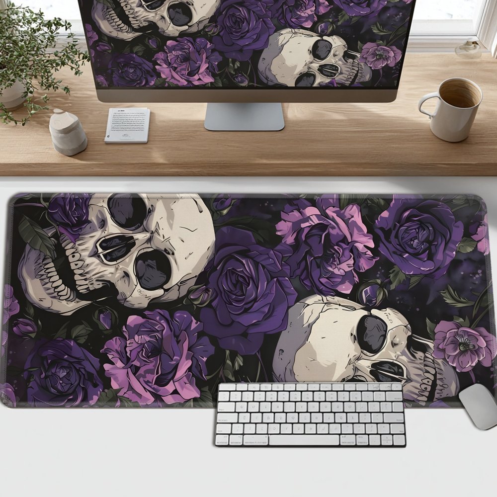 Gothic skull and purple flower - Tradescantia Purple บทวิจารณ์และราคา