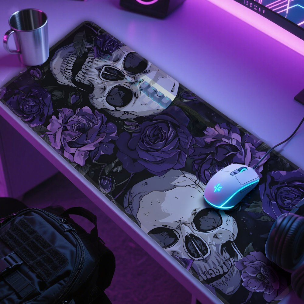 Gothic skull and purple flower - Tradescantia Purple บทวิจารณ์และราคา