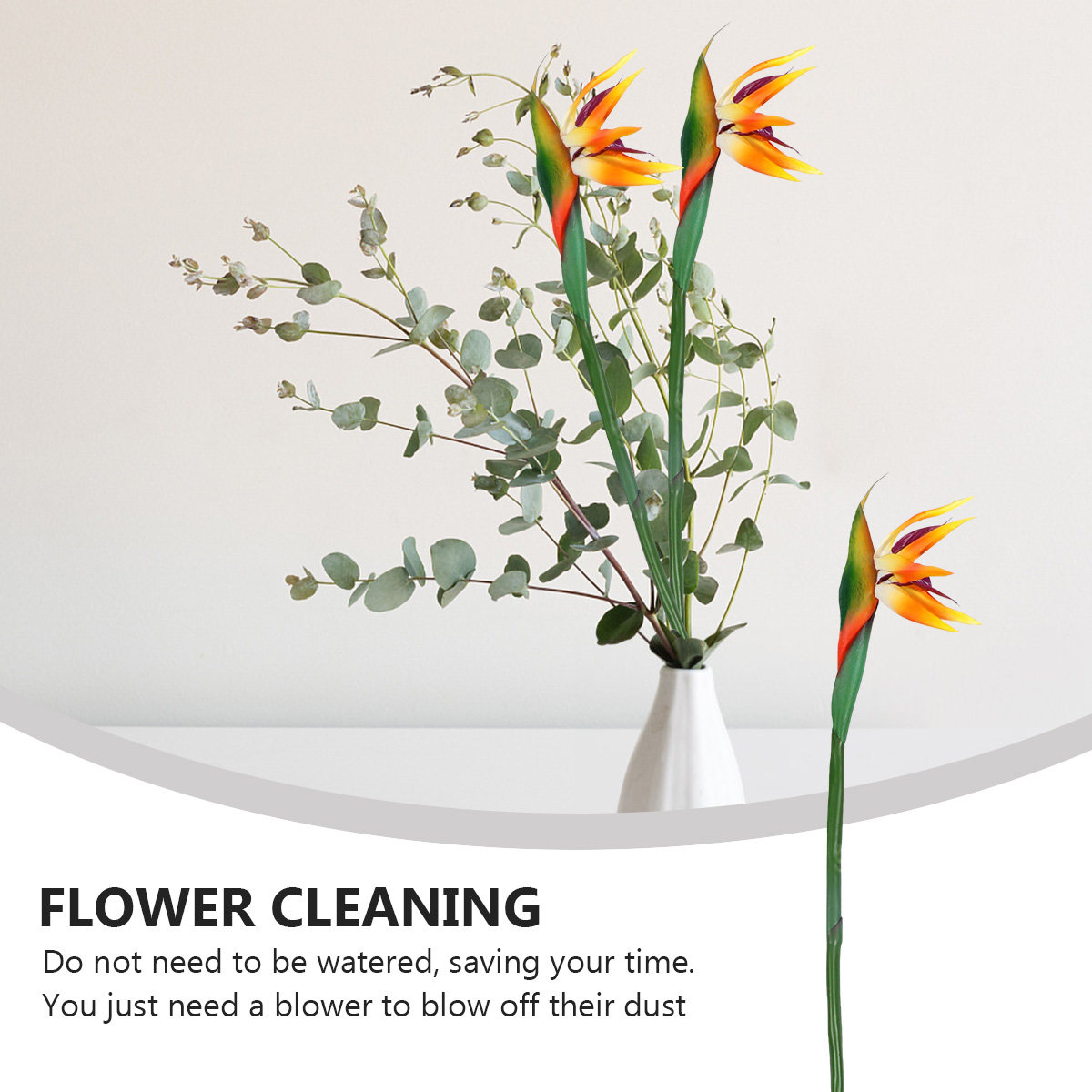 Real Touch Artificial Bird of  - Bird Paradise Strelitzia บทวิจารณ์และราคา