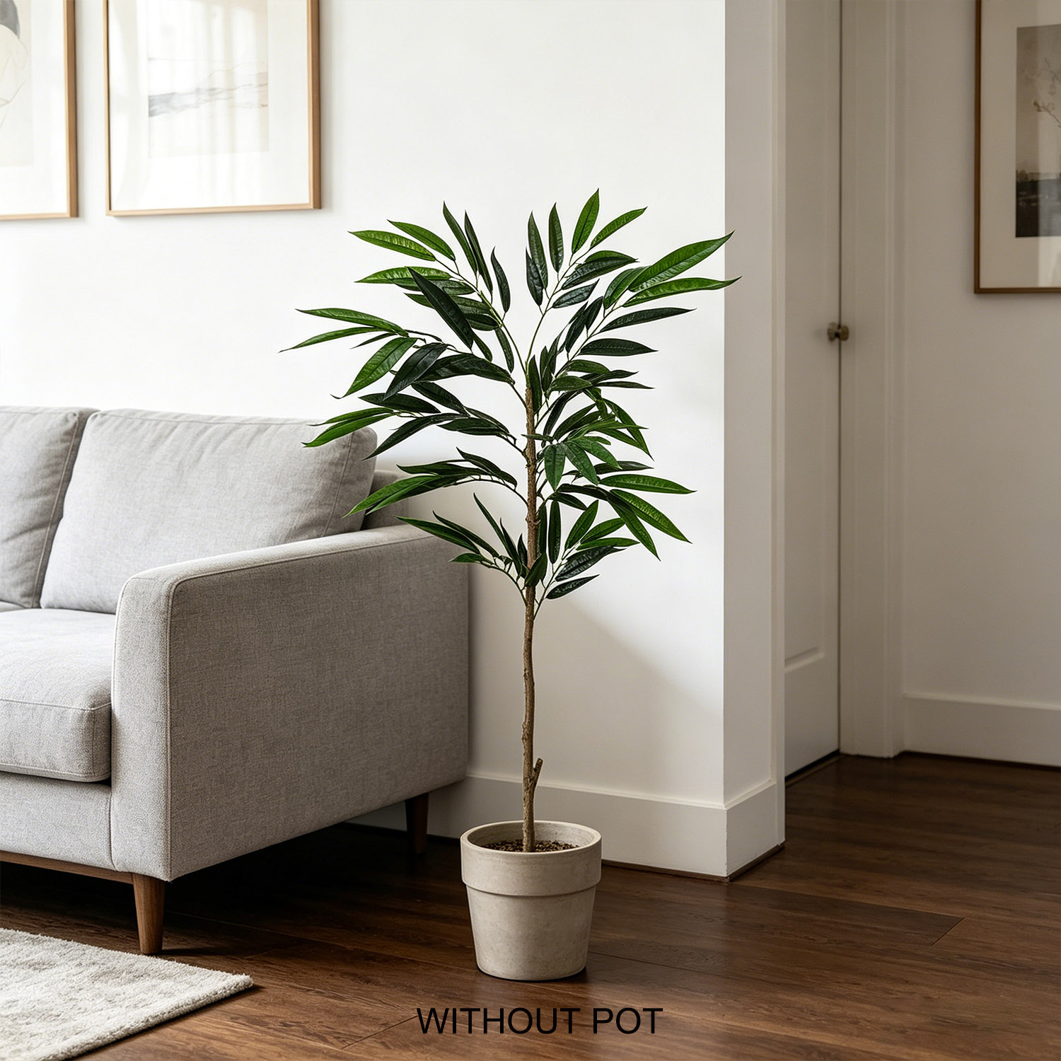 65-210cm/6.9ft Artificial Will - Ficus Lyrata Tree บทวิจารณ์และราคา